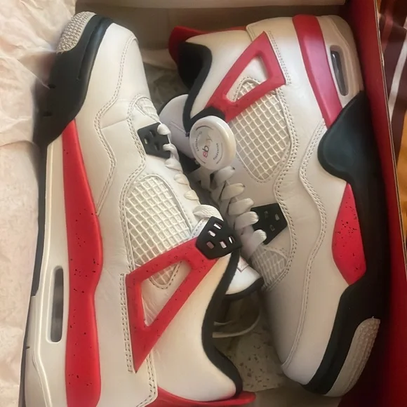 Brand New in Box Air Jordan 4 Retro Fire Red